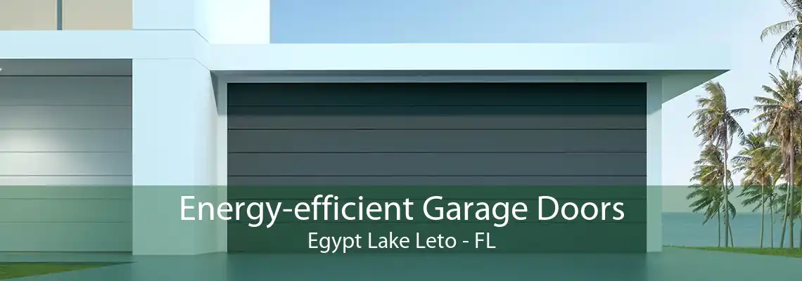 Energy-efficient Garage Doors Egypt Lake Leto - FL