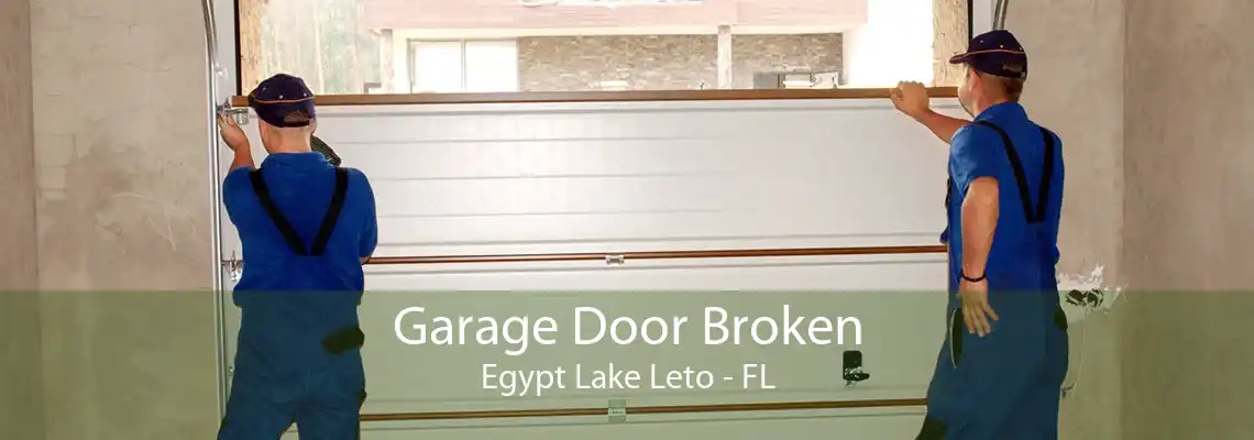 Garage Door Broken Egypt Lake Leto - FL