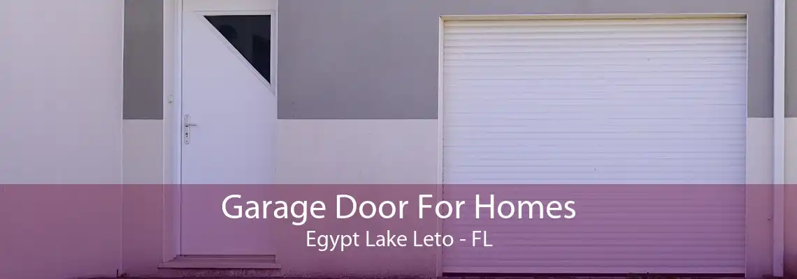 Garage Door For Homes Egypt Lake Leto - FL