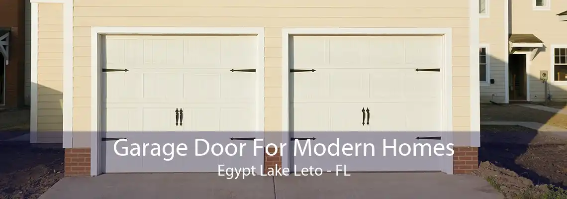 Garage Door For Modern Homes Egypt Lake Leto - FL