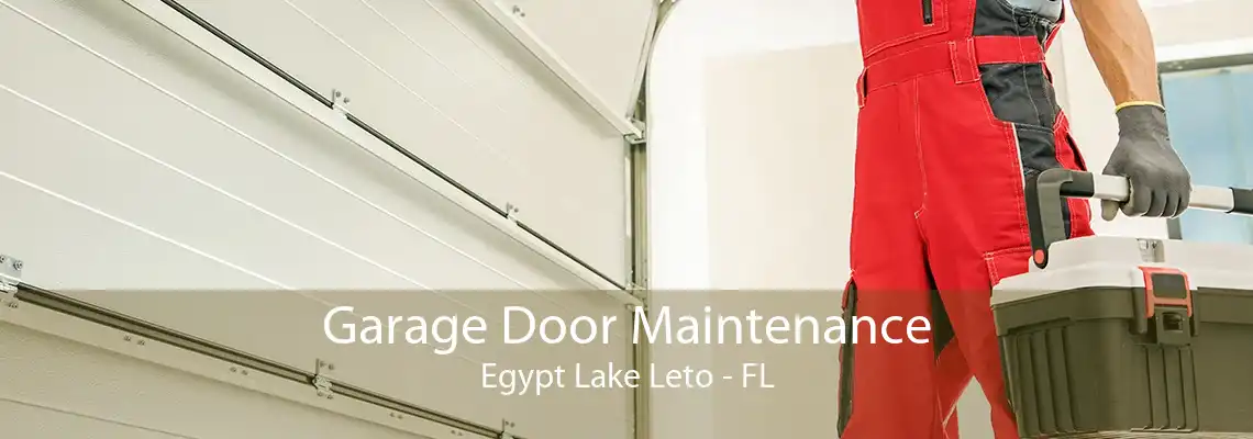 Garage Door Maintenance Egypt Lake Leto - FL