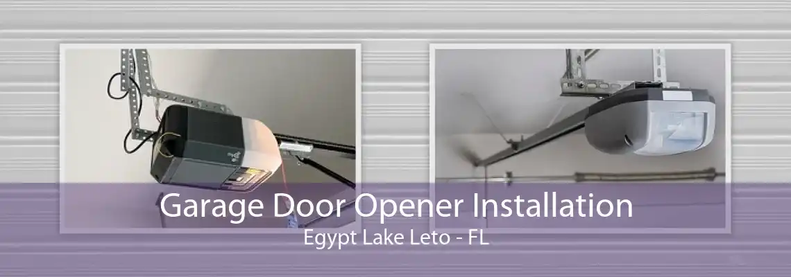 Garage Door Opener Installation Egypt Lake Leto - FL