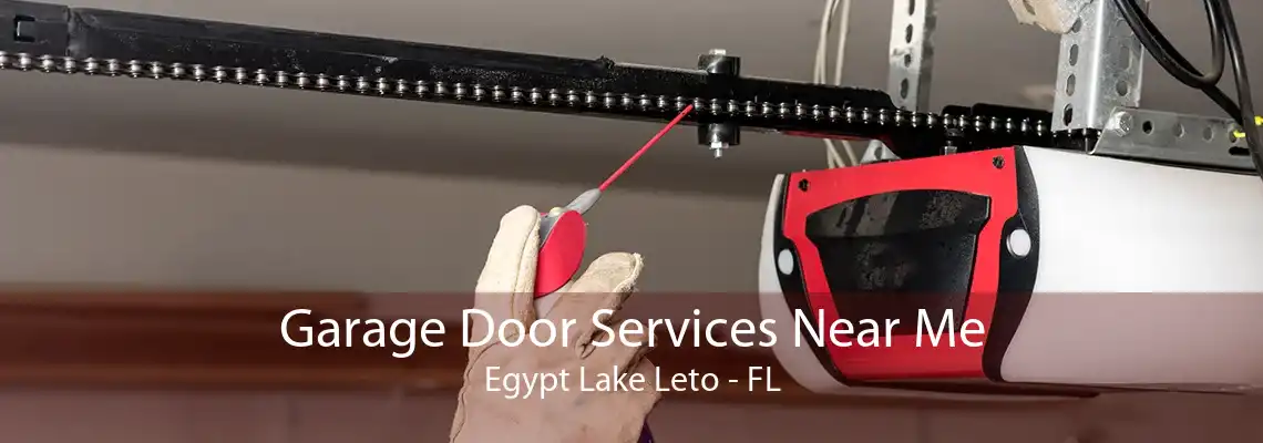 Garage Door Services Near Me Egypt Lake Leto - FL