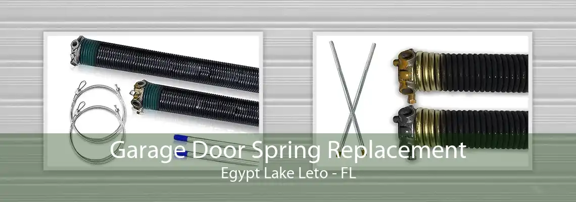 Garage Door Spring Replacement Egypt Lake Leto - FL