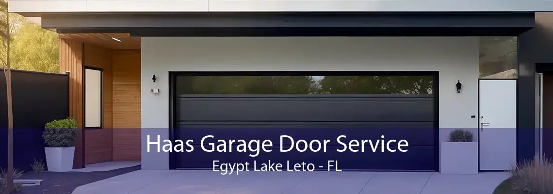 Haas Garage Door Service Egypt Lake Leto - FL