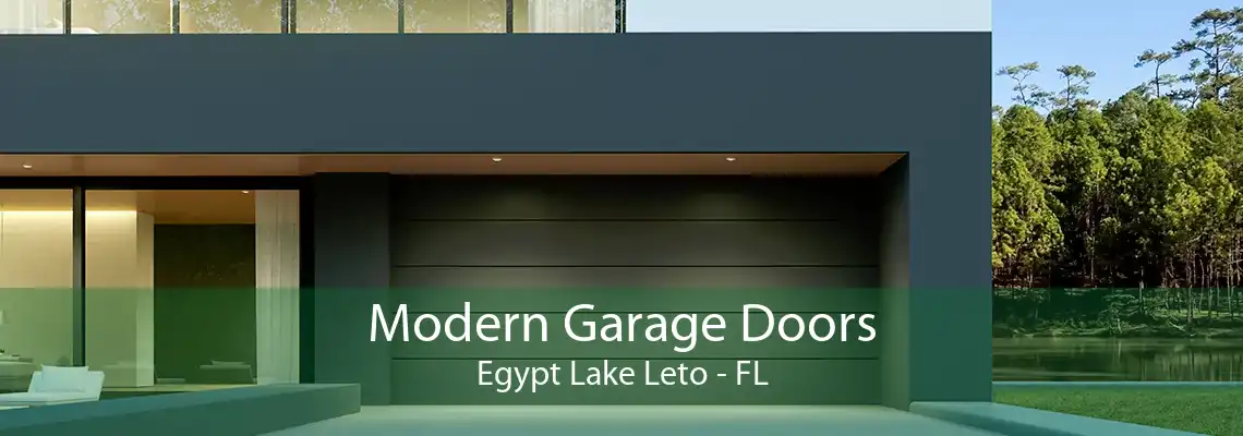 Modern Garage Doors Egypt Lake Leto - FL