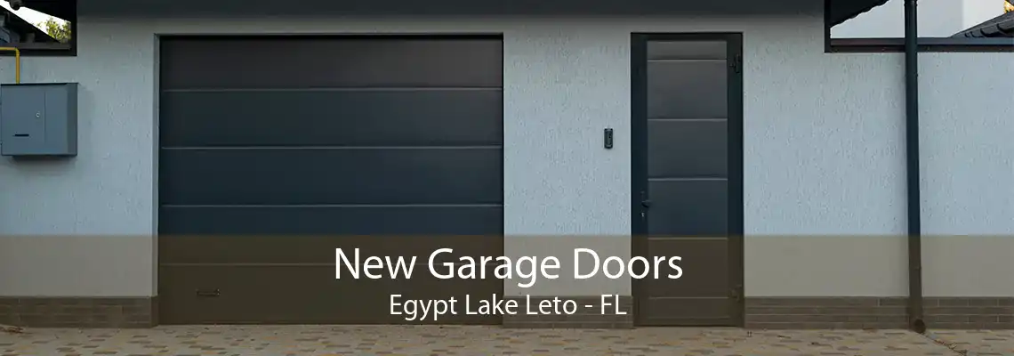 New Garage Doors Egypt Lake Leto - FL