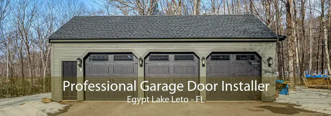 Professional Garage Door Installer Egypt Lake Leto - FL