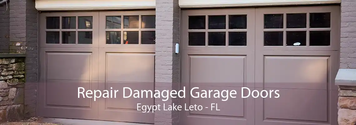 Repair Damaged Garage Doors Egypt Lake Leto - FL