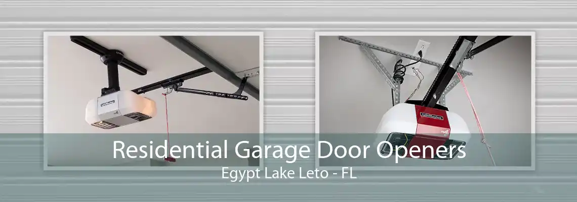 Residential Garage Door Openers Egypt Lake Leto - FL