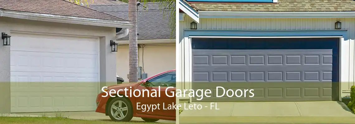 Sectional Garage Doors Egypt Lake Leto - FL